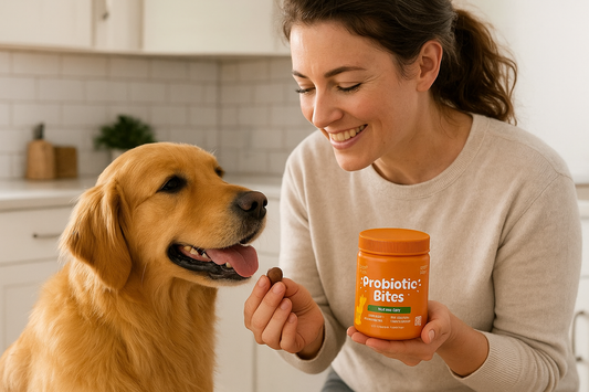 Support Your Dog's Gut Health with Ylemos® Probiotic Bites for Dogs