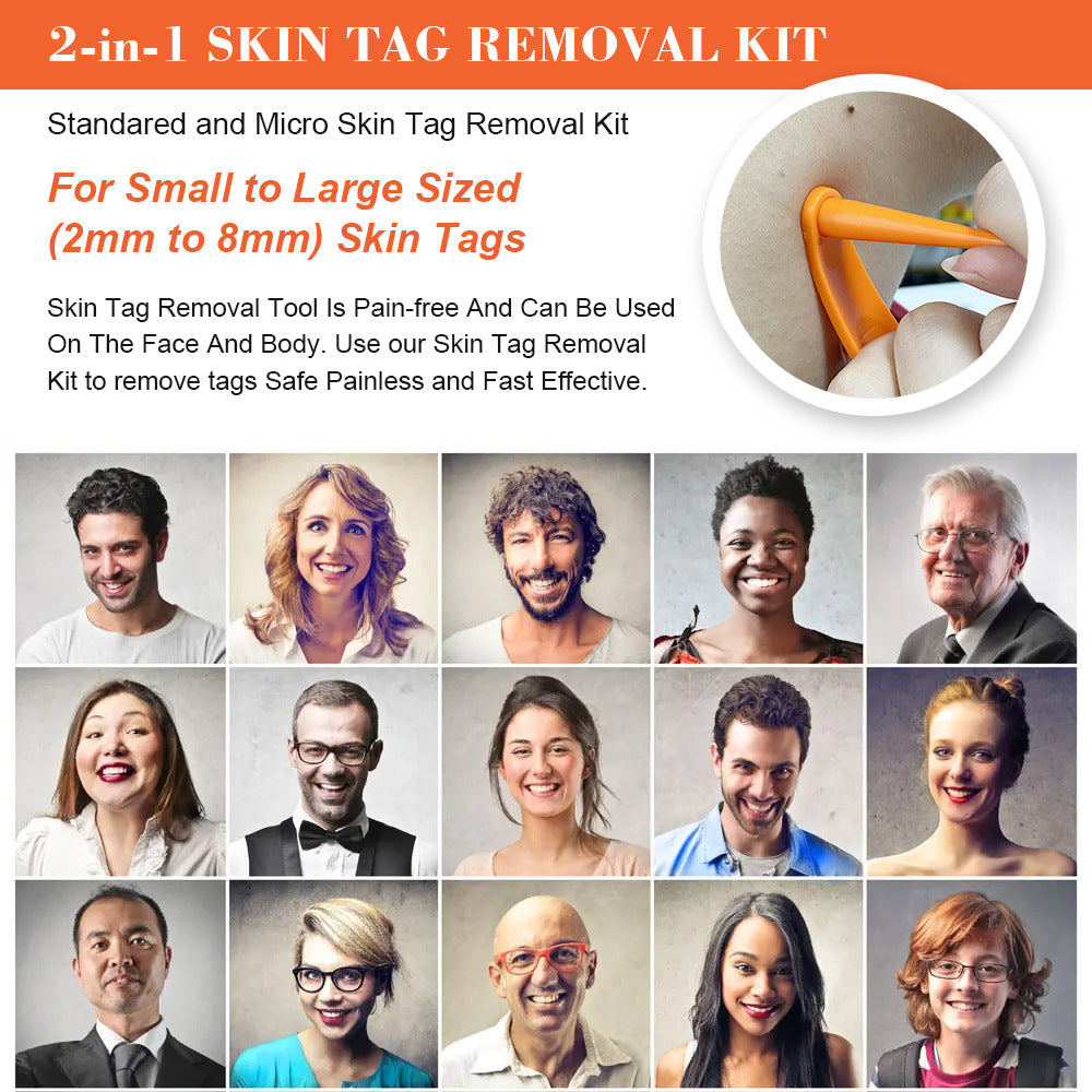 2 in 1 Skin Tag Removal Kit