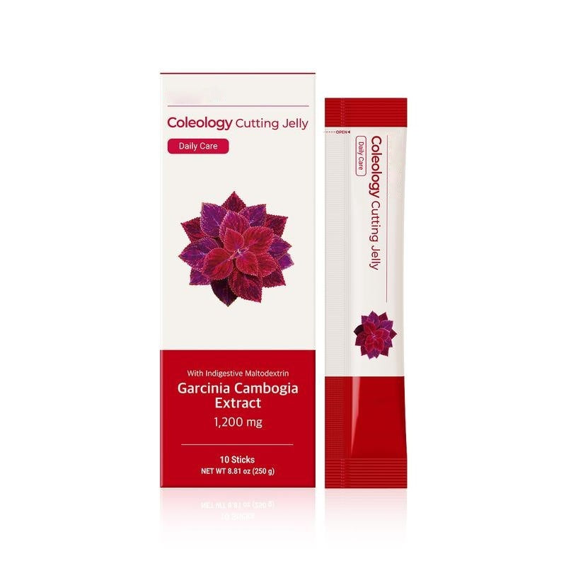 Coleology Cutting Jelly | Garcinia Cambogia Extract 1200mg | Daily Care | 10 Sticks
