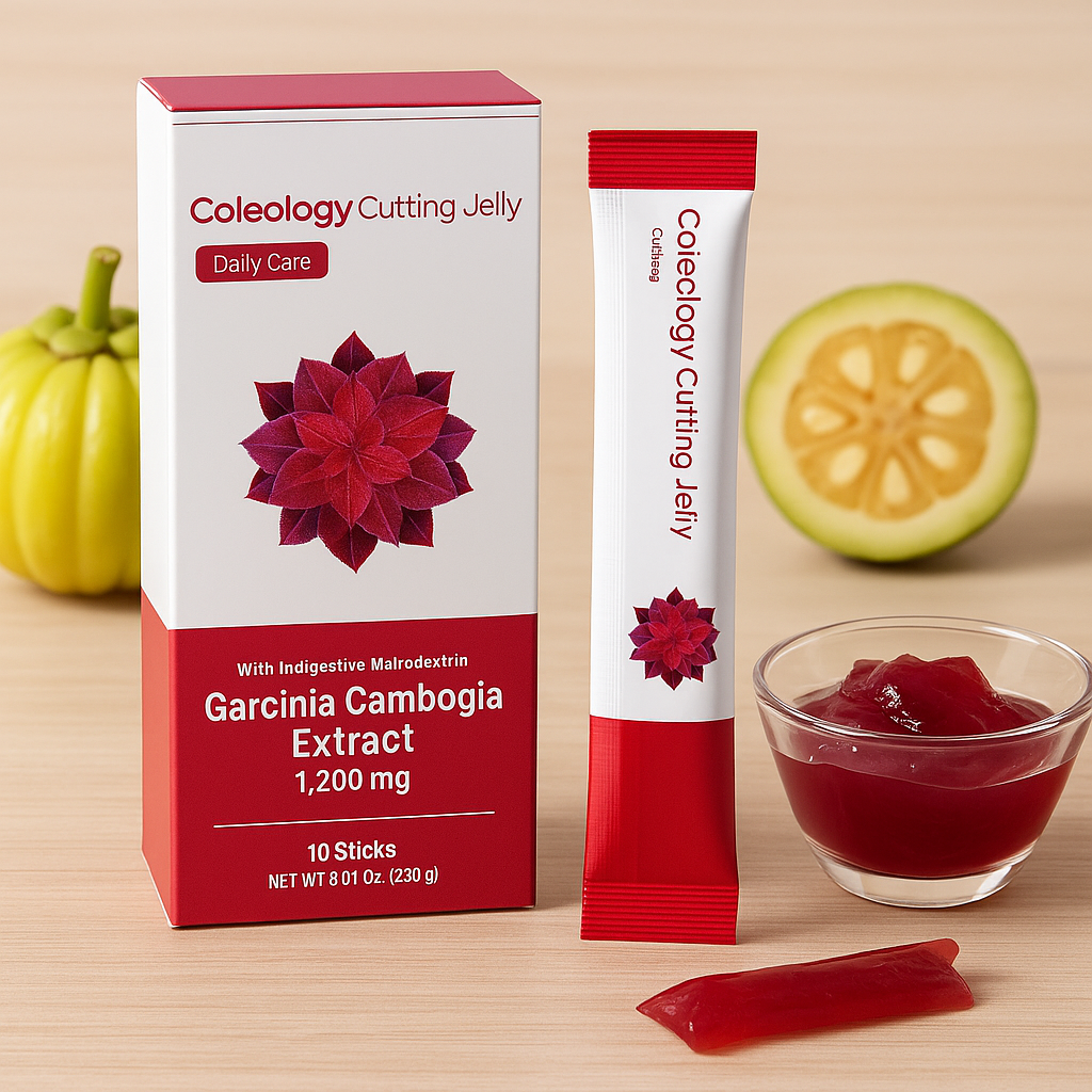 Coleology Cutting Jelly | Garcinia Cambogia Extract 1200mg | Daily Care | 10 Sticks